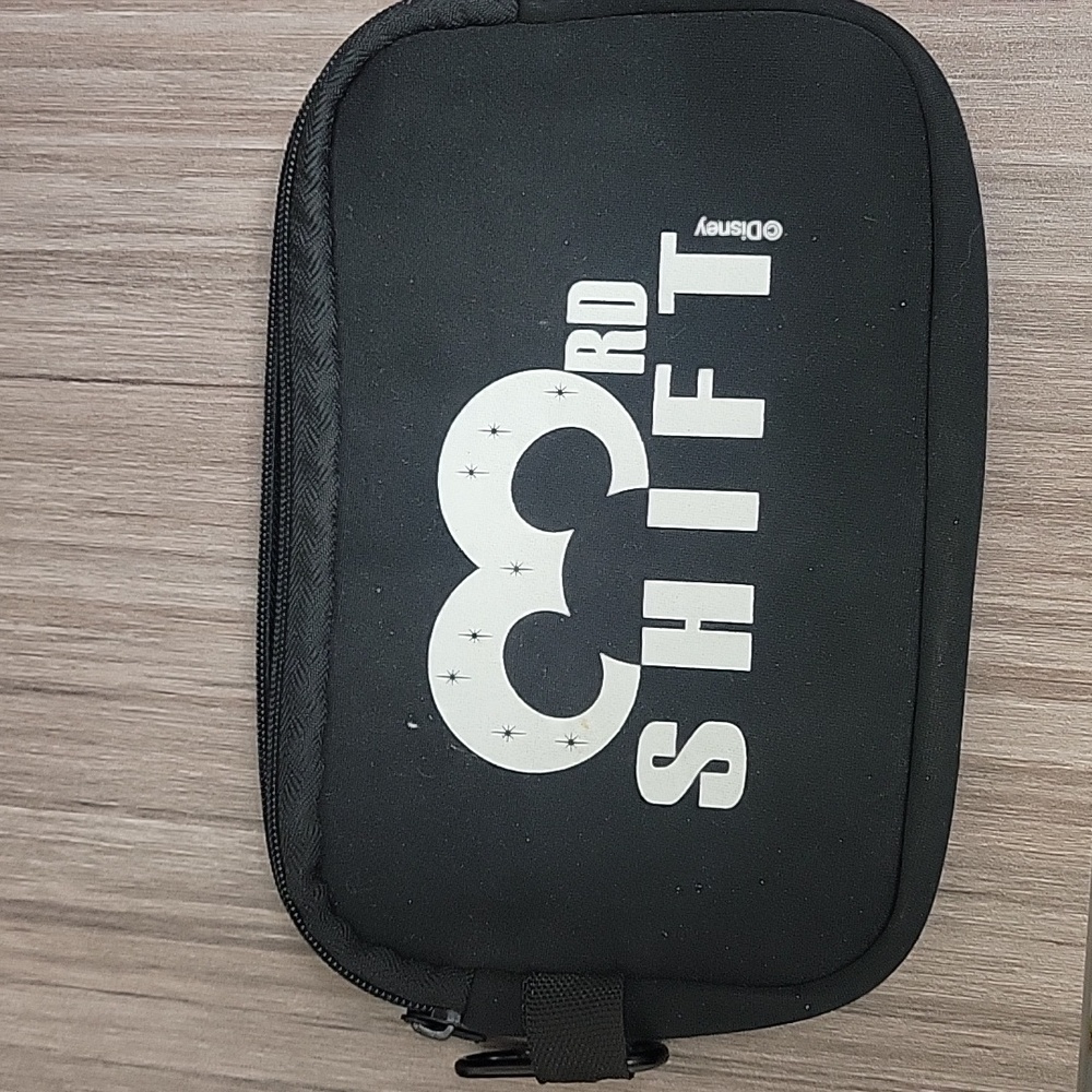 Disney Black 3rd Shift Cast Exclusive Bag with White Logo